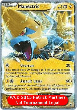 Manectric EX  (WCD15 PHF 23)