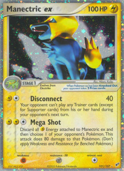 Manectric ex  (DX 101)
