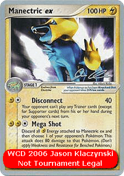 Manectric ex  (WCD06 DX 101)