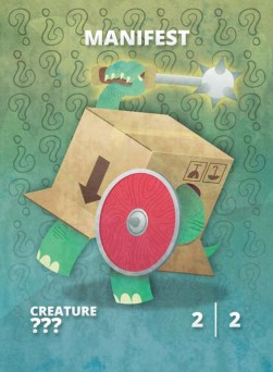 Manifest Token (Colorless 2/2)