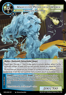 Manifested Paradoxical Maiden