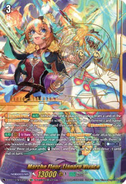 Marche Fleur, Lianorn Vivace [D-Format] (V.3 - Secret Rare)