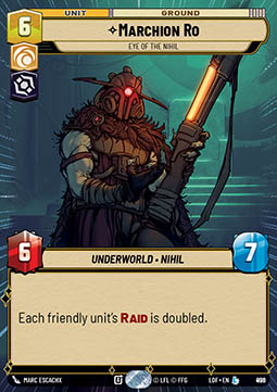 Marchion Ro, Eye of the Nihil (V.2)