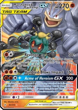 Marshadow & Machamp GX  (UNB 82)