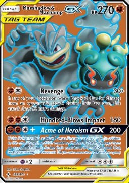 Marshadow & Machamp GX  (UNB 198)