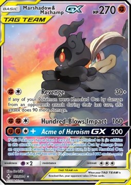 Marshadow & Machamp GX  (UNB 199)