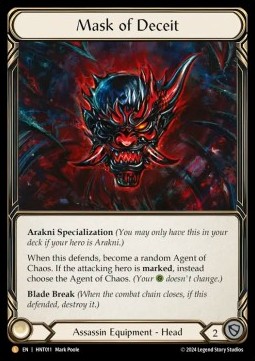Mask of Deceit (Rainbow Foil)