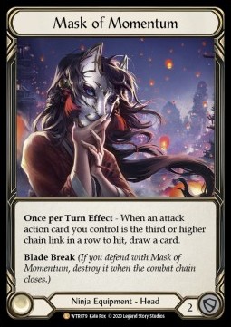 Mask of Momentum (Rainbow Foil)