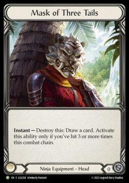 Mask of the Three Tails (Cold Foil)