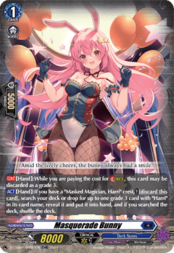 Masquerade Bunny [D-Format] (V.2 - Trial Deck Rare)