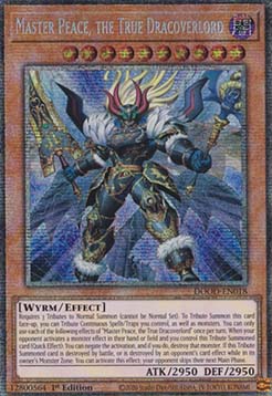Master Peace, the True Dracoverlord (V.2 - Starlight Rare)