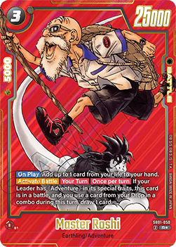Master Roshi (SB01-050) [Fusion World] (V.2 - Alternate Art)
