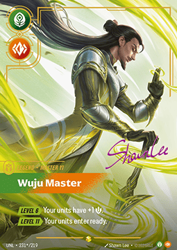 Master Yi, Wuju Master (V.3 - Signed Showcase)