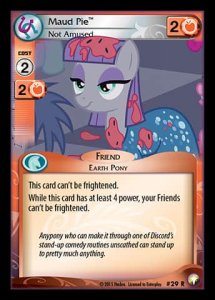 Maud Pie *Not Amused* (V.1 - Rare)