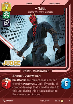 Maul, Shadow Collective Visionary