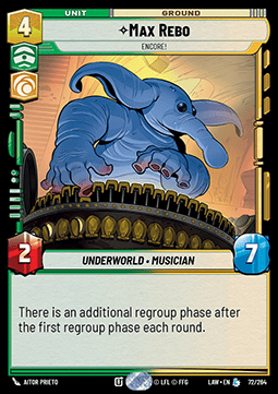 Max Rebo, Encore!
