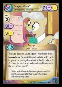 Mayor Mare *Emergency Session*