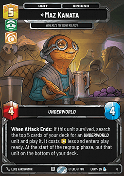 Maz Kanata, Where's My Boyfriend? (V.1)