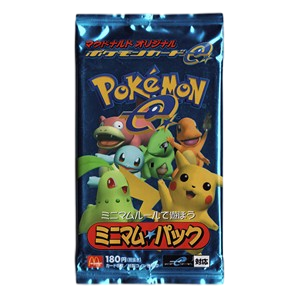 McDonald's Pokémon-e Minimum Pack Booster