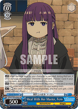 Meal With Her Master, Fern (V.2 - Super Rare)