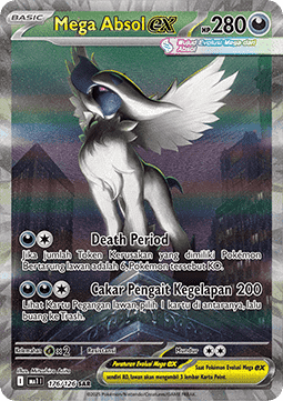 Mega Absol ex  (MA1 176)