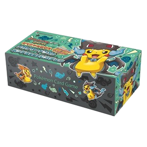 Mega Charizard X Poncho-wearing Pikachu Special Box
