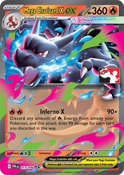 Mega Charizard X ex  (PPS9 PFL 013)