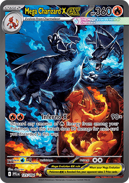 Mega Charizard X ex  (PFL 125)