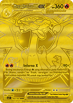 Mega Charizard X ex  (MA2 143)