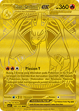 Mega Charizard Y ex  (MA4 180)