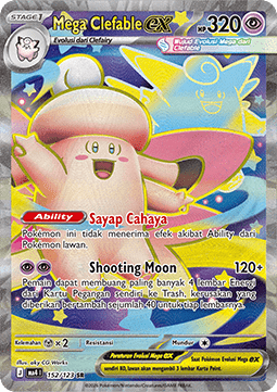 Mega Clefable ex  (MA4 152)