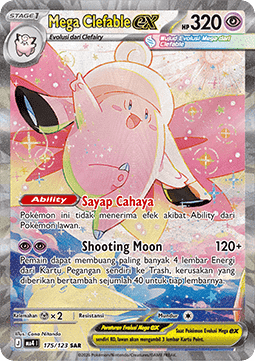 Mega Clefable ex  (MA4 175)