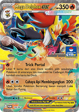 Mega Delphox ex  (M-P/ID 126)