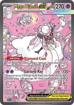 Mega Diancie ex  (ASC 282)