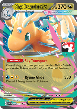 Mega Dragonite ex  (PPS9 ASC 152)