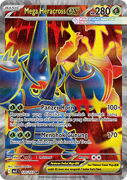 Mega Heracross ex  (MA2 120)