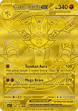 Mega Lucario ex  (MA1 184)