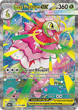 Mega Meganium ex  (MA4 169)