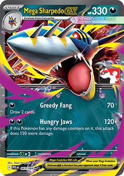 Mega Sharpedo ex  (PPS9 PFL 061)