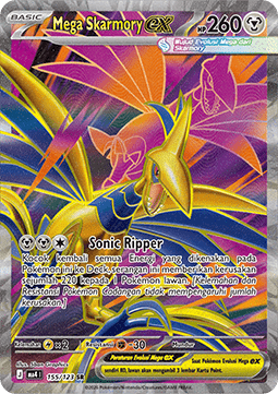 Mega Skarmory ex  (MA4 155)