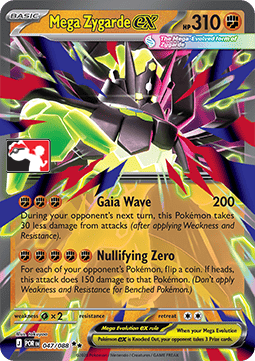 Mega Zygarde ex  (PPS9 POR 047)