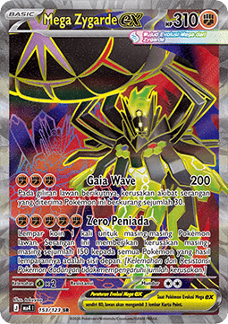 Mega Zygarde ex  (MA4 153)