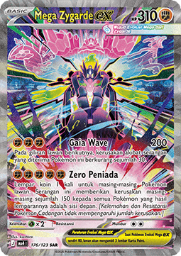 Mega Zygarde ex  (MA4 176)
