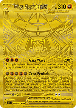 Mega Zygarde ex  (MA4 181)