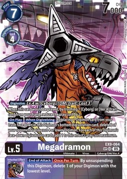 Megadramon (EX9-064) (V.3)