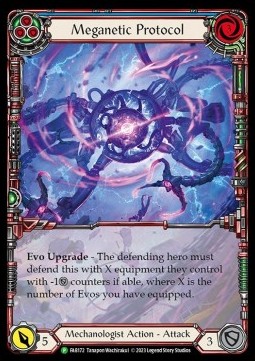 Meganetic Protocol (Extended Art Rainbow Foil)