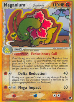 Meganium δ Delta Species  (DF 4)