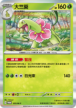 Meganium  (M-P/CT 055)