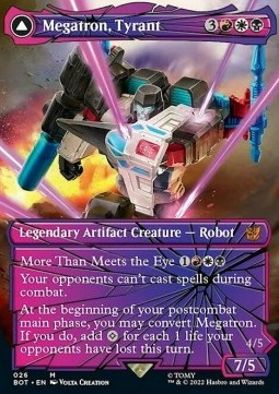 Megatron, Tyrant // Megatron, Destructive Force (V.2)