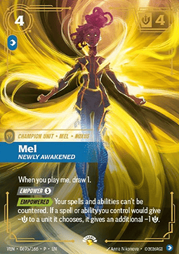 Mel, Newly Awakened